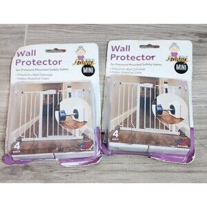 Wall Nanny Mini Wall Protector for Safety Gates 2 Packs